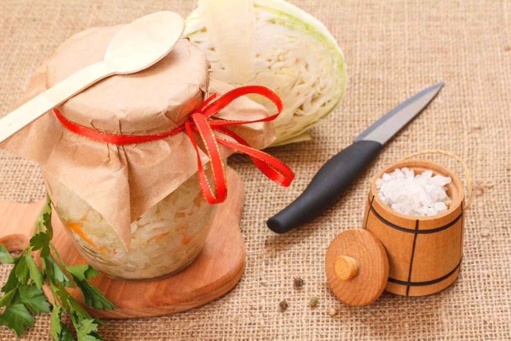 Organic Sauerkraut Made from Scratch – Recipe