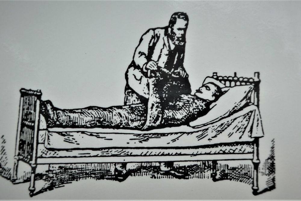 Wet Sheet Wrap to Stimulate Whole Body Circulation