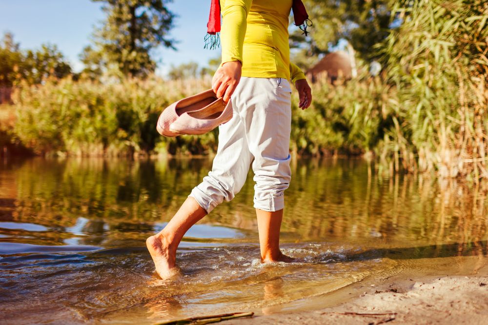 Water Walking the Kneipp Way