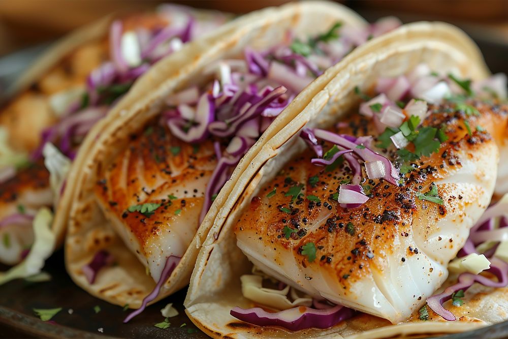 Fish Tacos with Slaw Recipe
